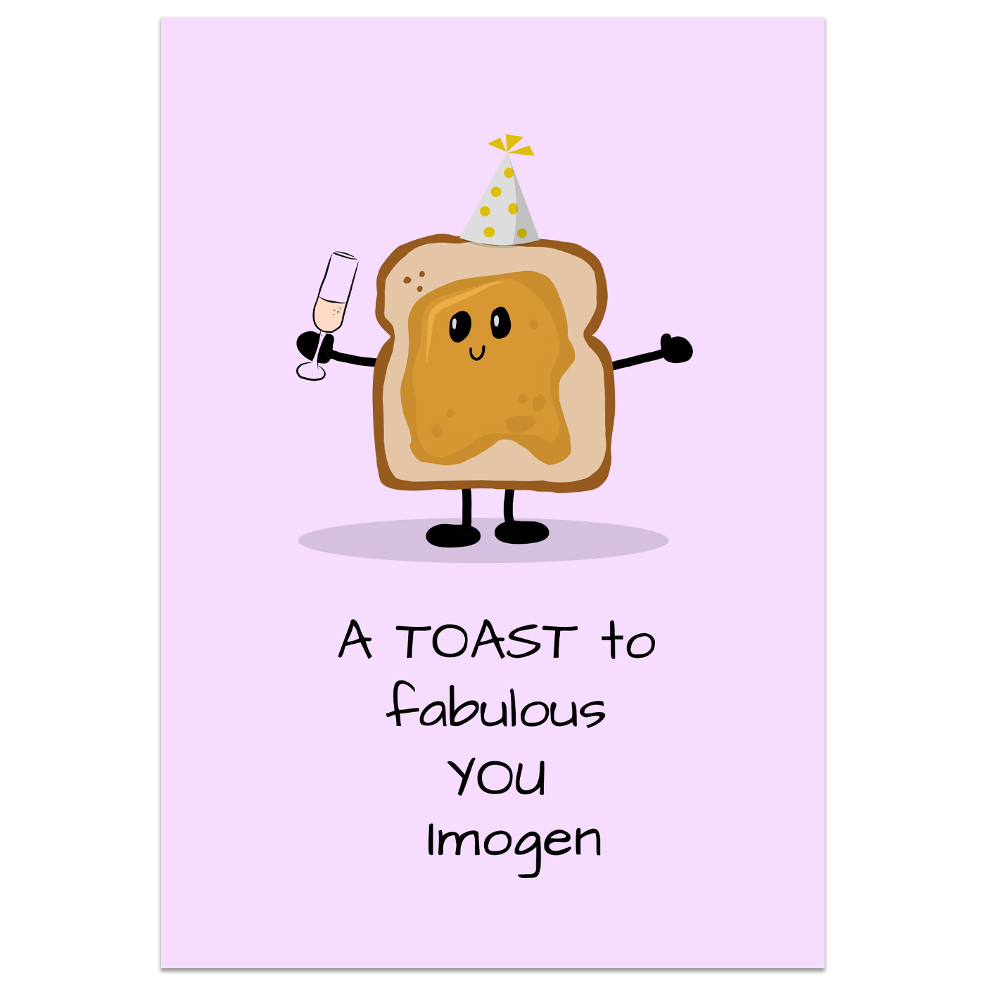 A Toast To You Card
