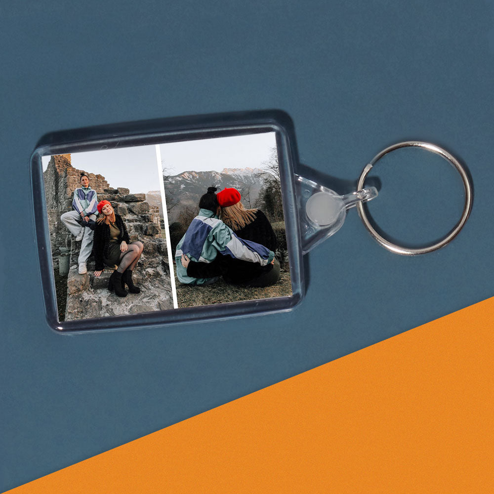 2 Photo Keyring
