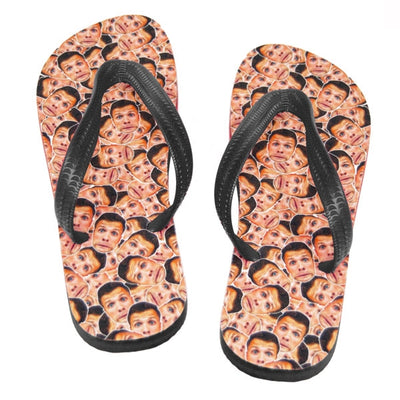 Personalised Flip Flops - In Your Face