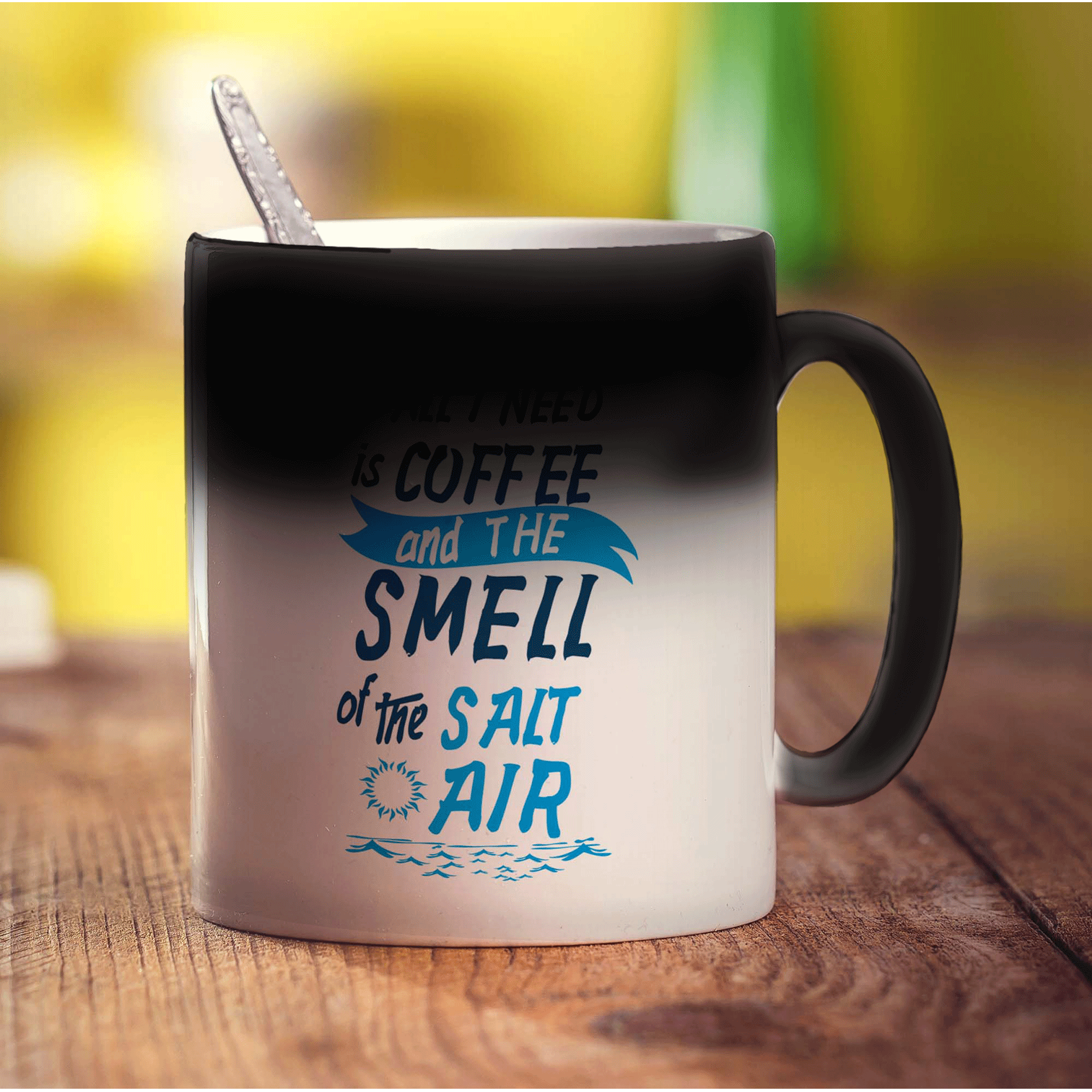 All I Need is Coffee and The Smell of The Salt Air Mug