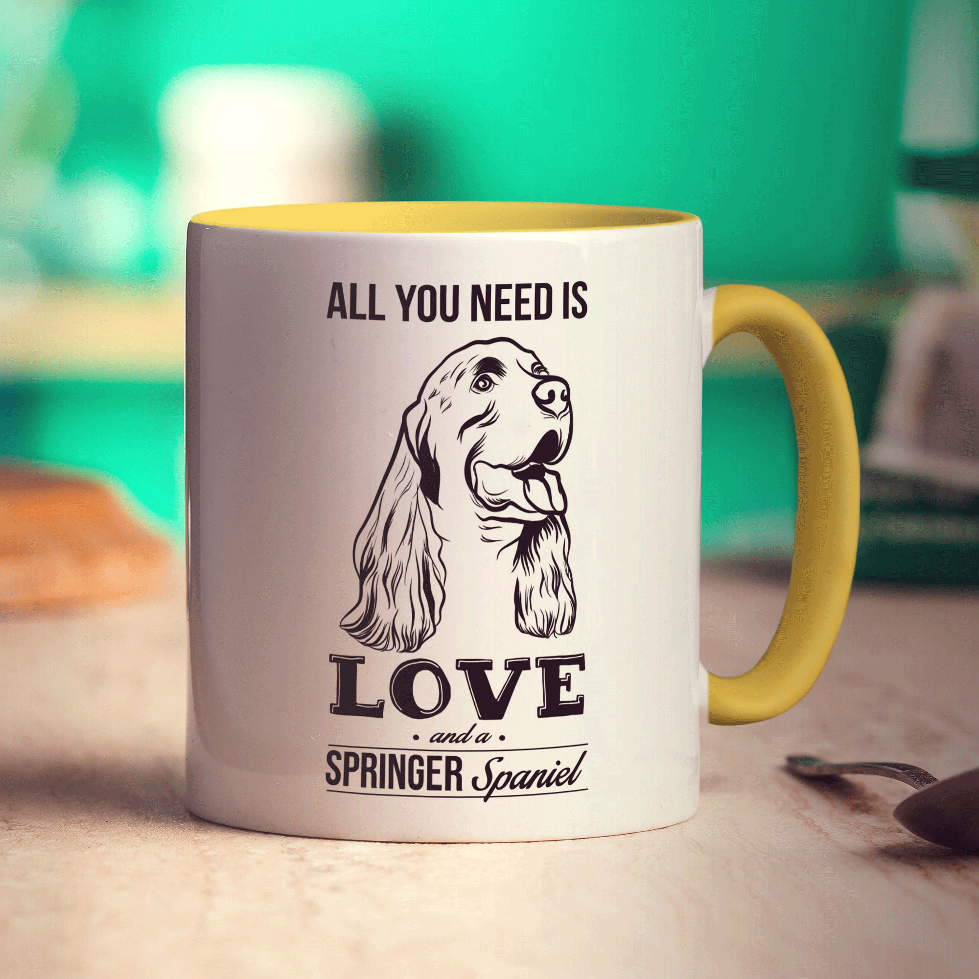 All You Need Is Love And A Springer Spaniel Mug