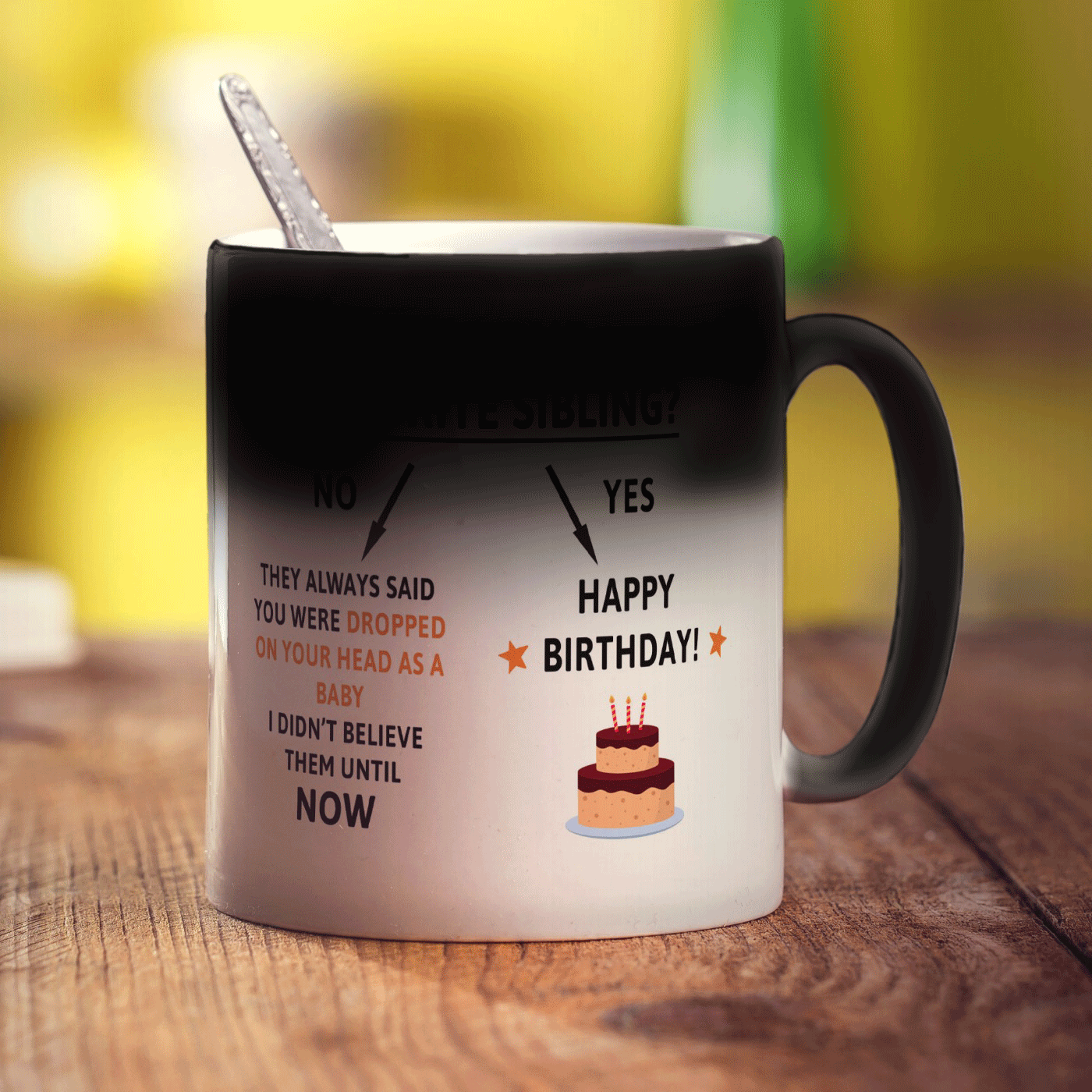Am I Your Favourite Sibling Mug