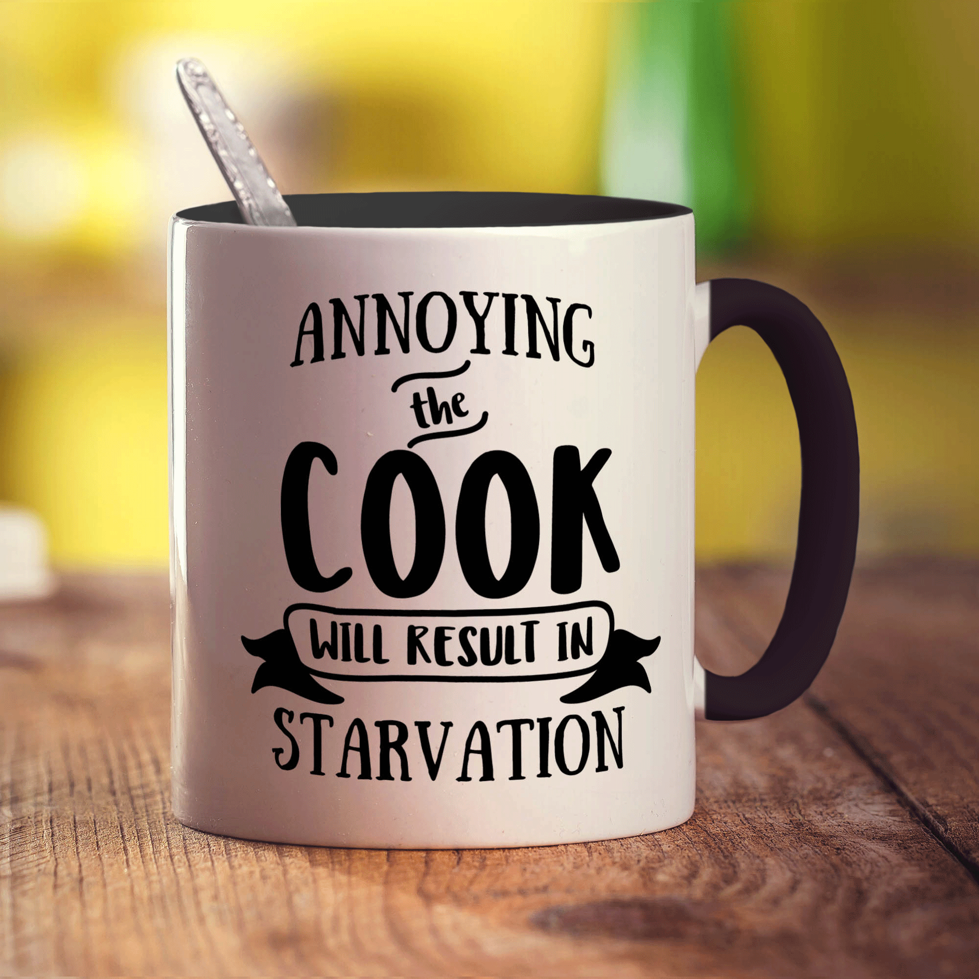 Annoying The Cook Will Result In Starvation Mug