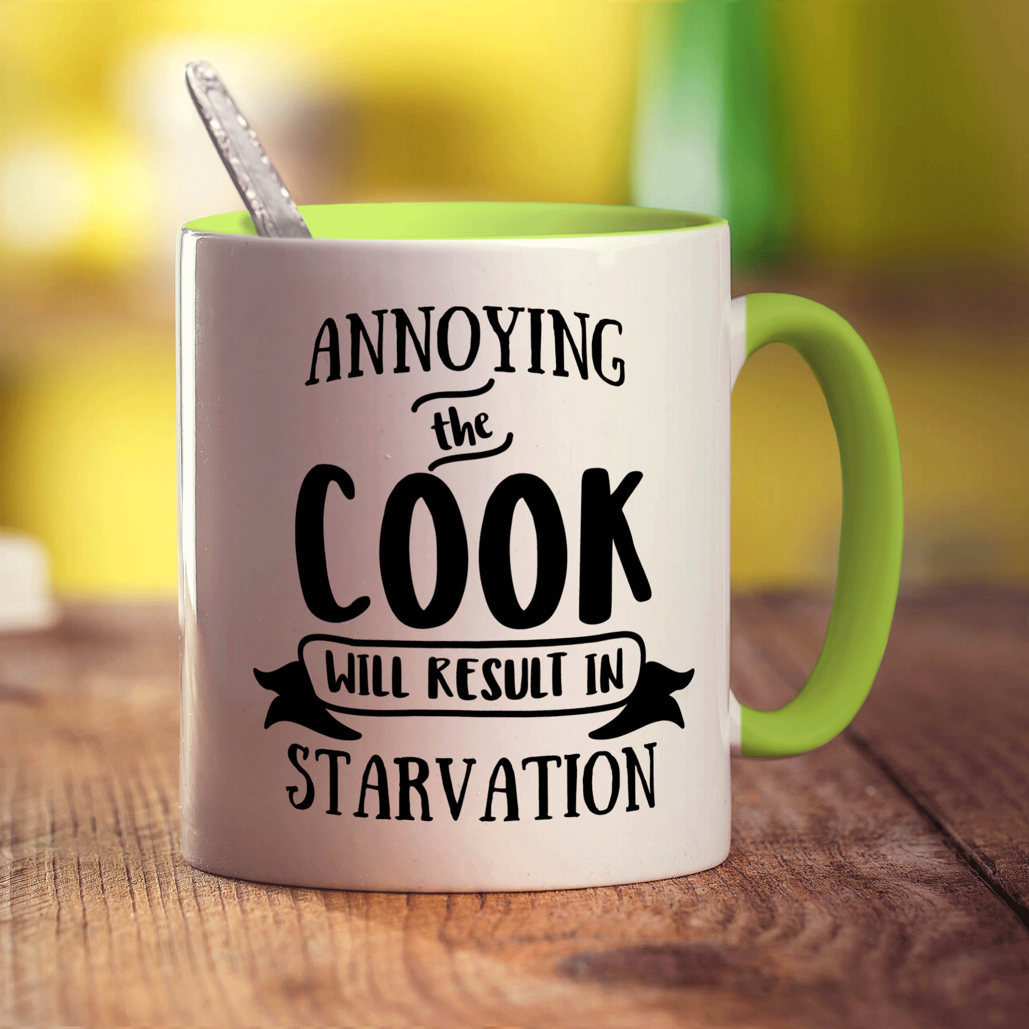 Annoying The Cook Will Result In Starvation Mug
