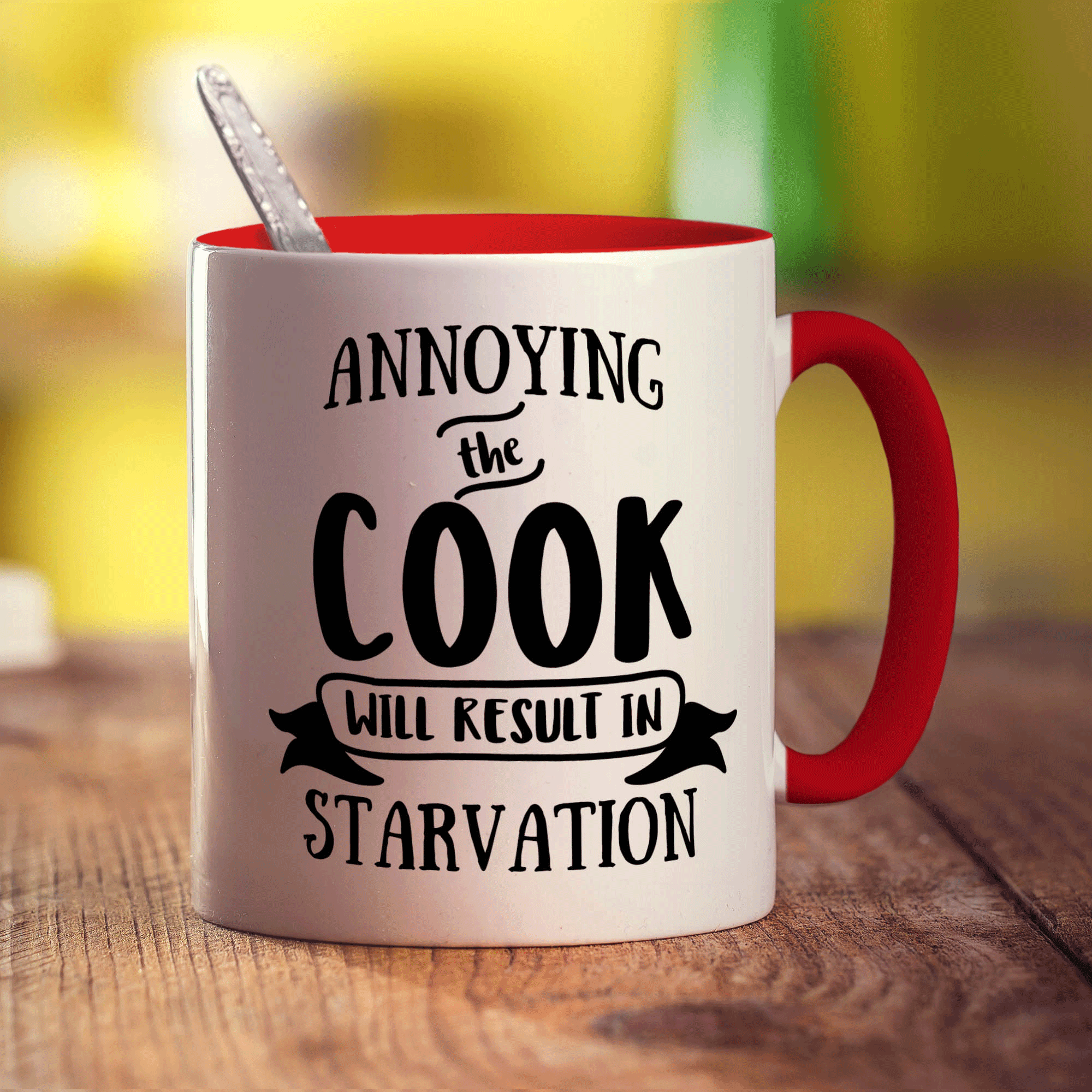Annoying The Cook Will Result In Starvation Mug