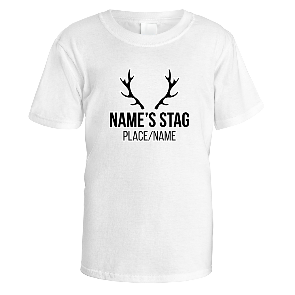 Antler Stag Do T-Shirt