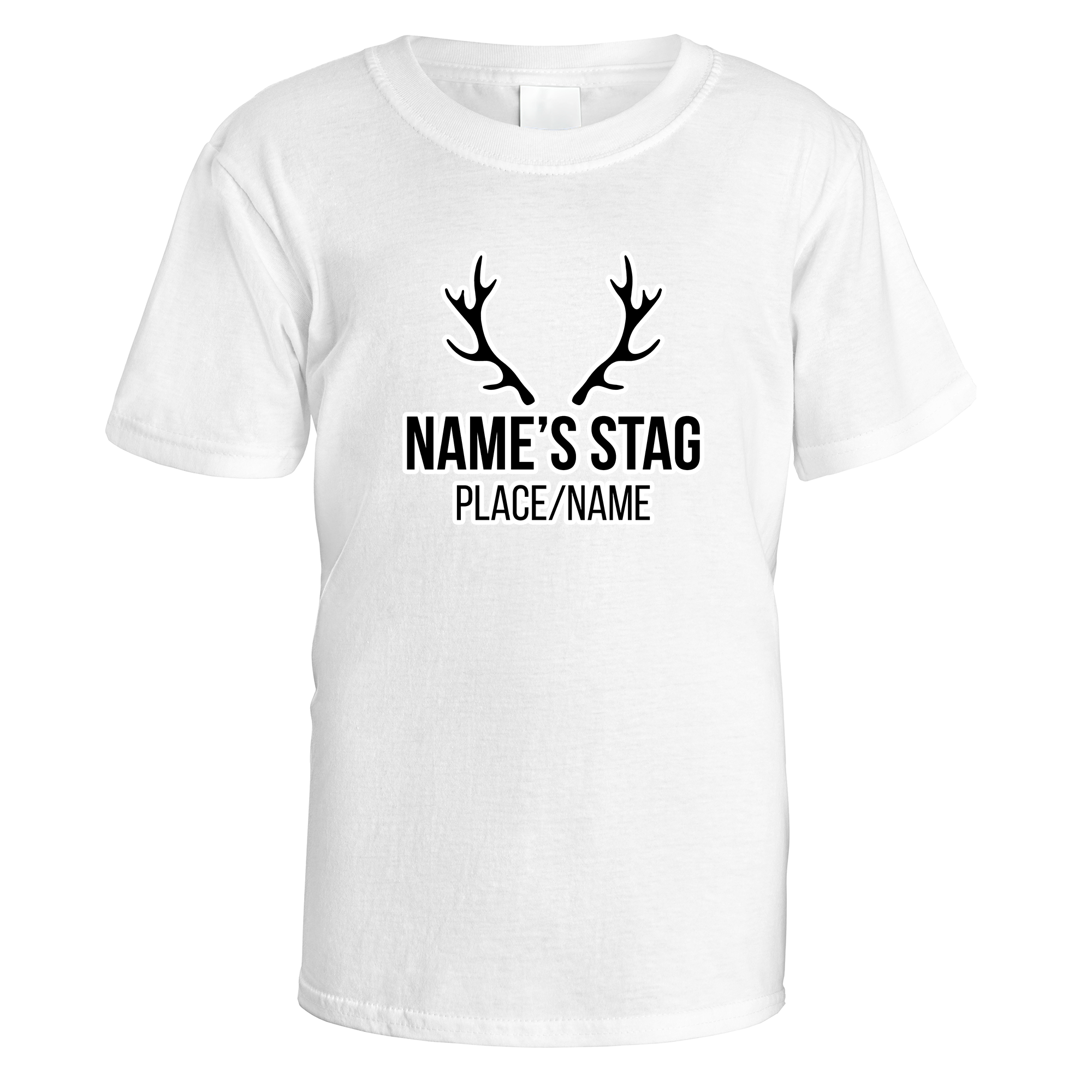 Antler Stag Do T-Shirt
