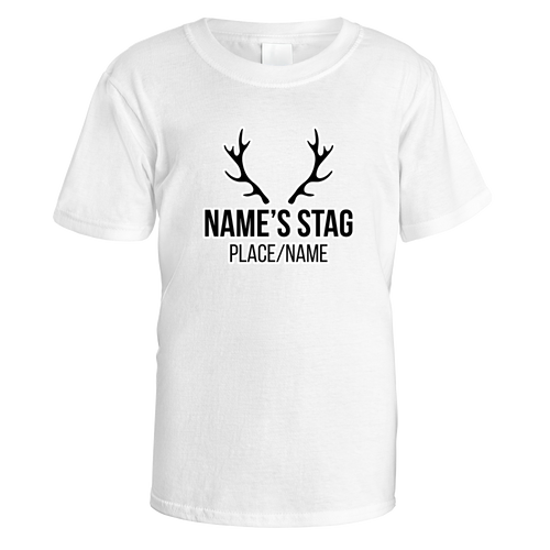 Antler Stag Do T-Shirt