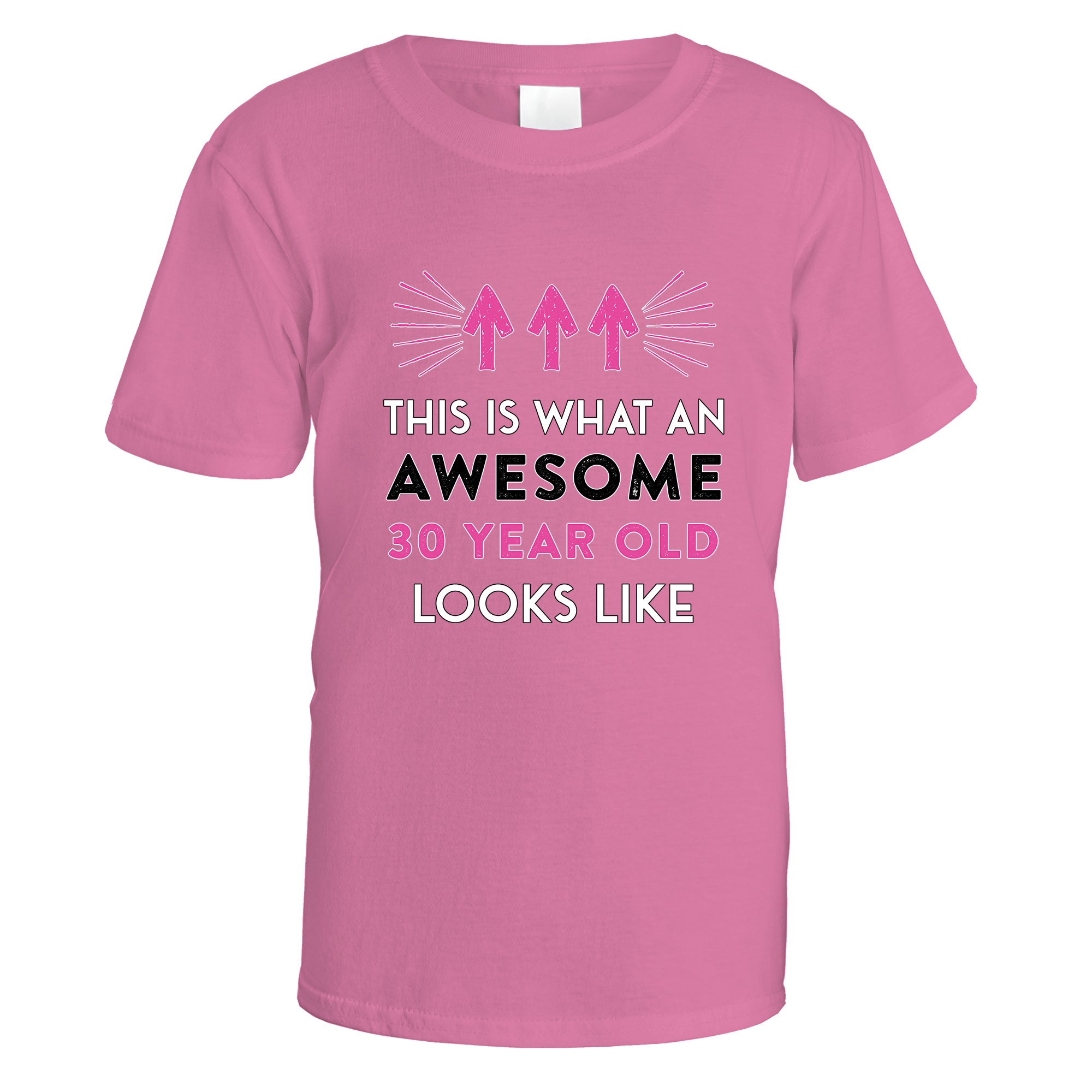 Awesome 30 Year Old T-Shirt (Pink Design)