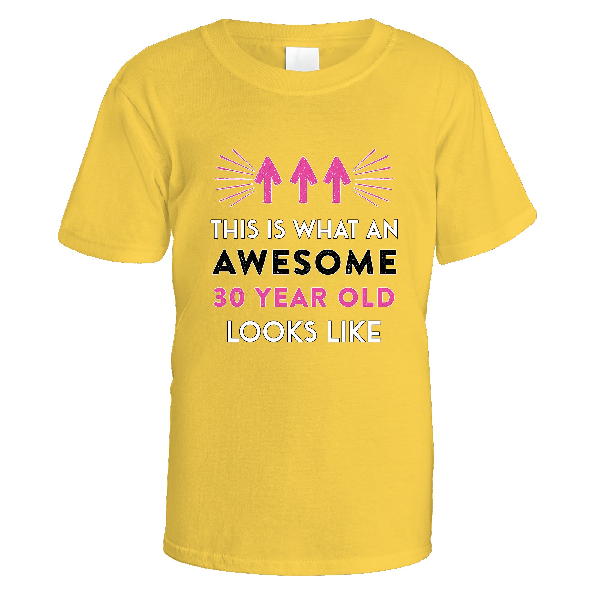 Awesome 30 Year Old T-Shirt (Pink Design)