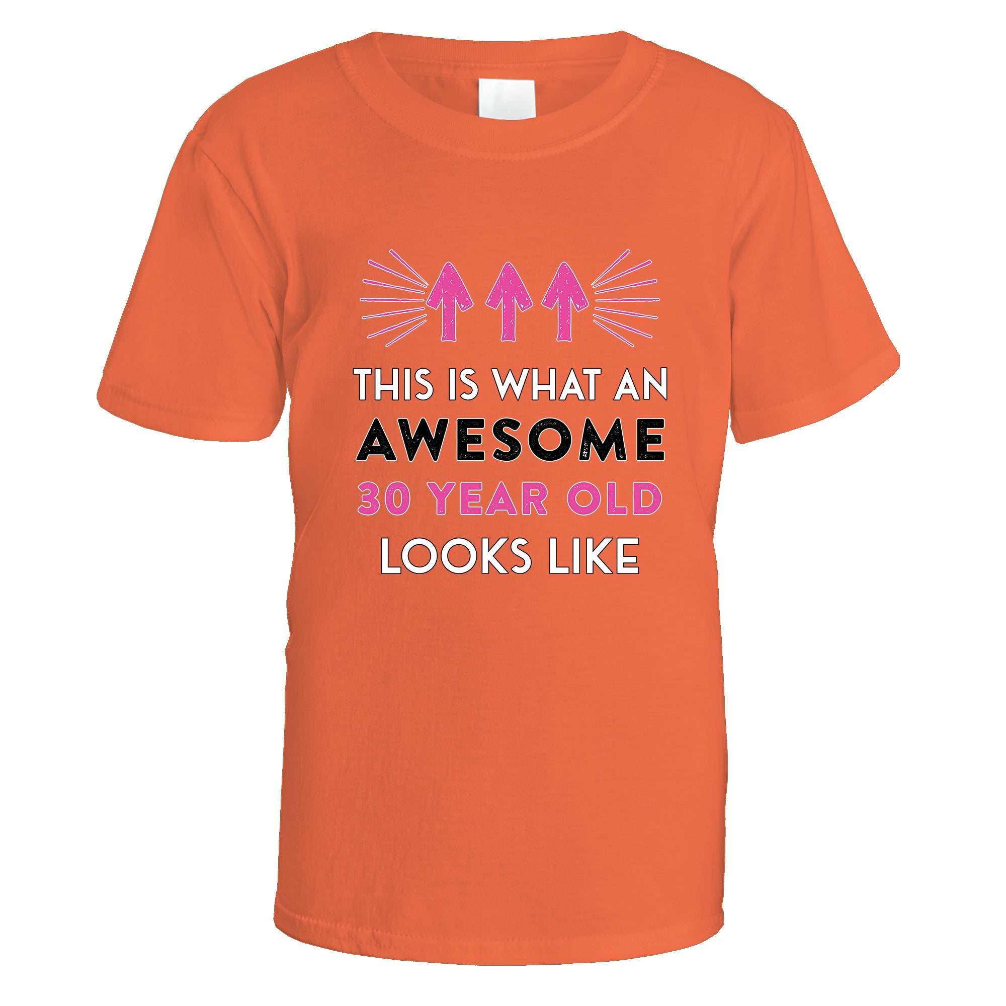 Awesome 30 Year Old T-Shirt (Pink Design)