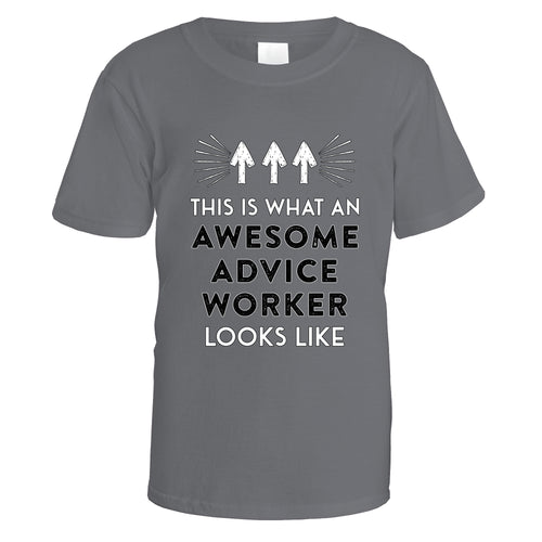 Awesome Advice Worker T-Shirt