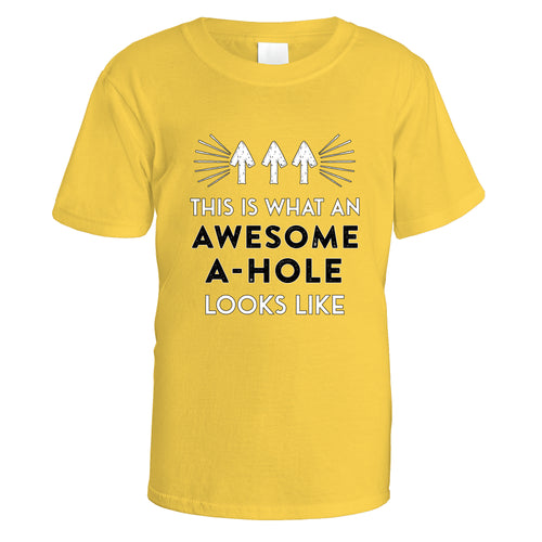 Awesome AHole T-Shirt - Small / Daisy