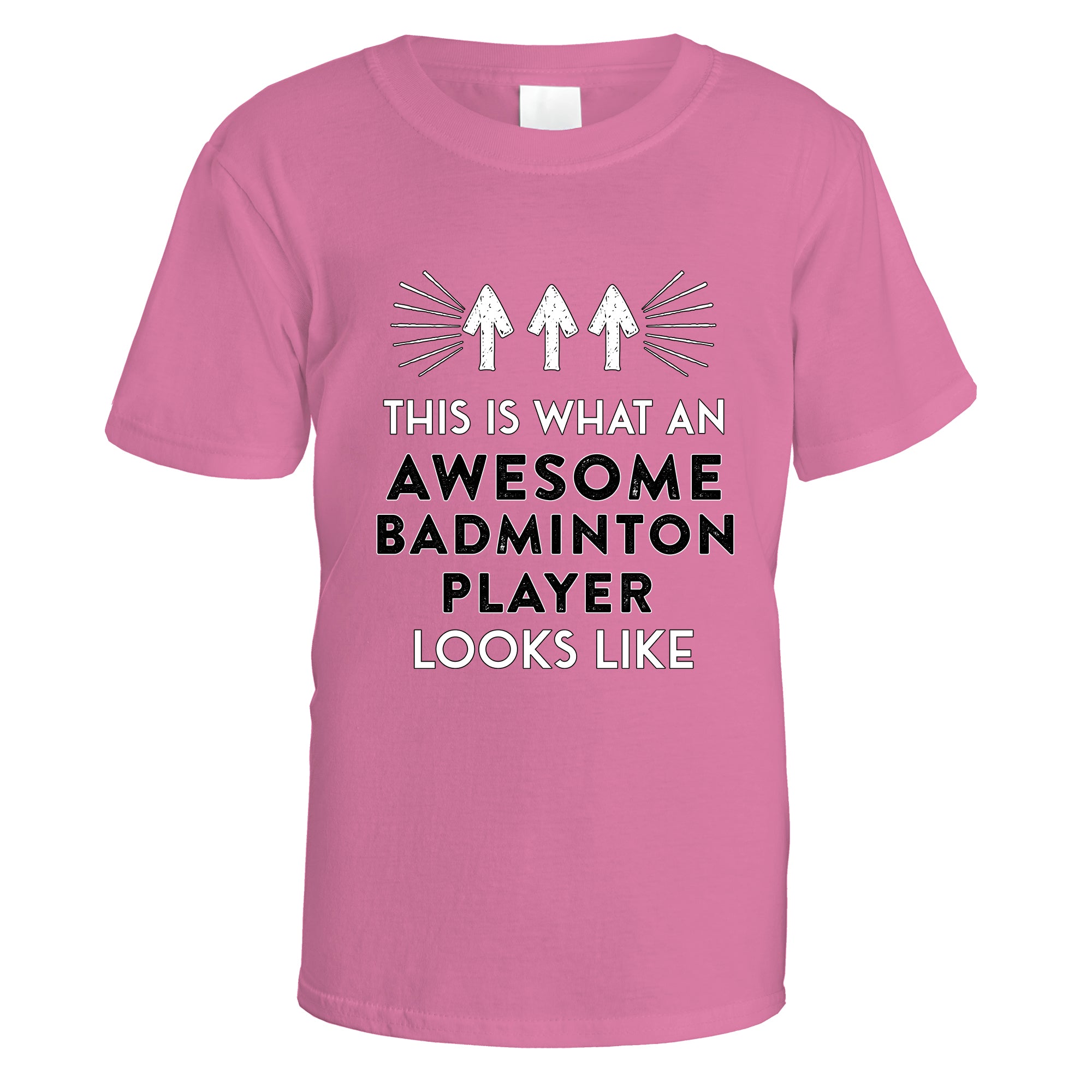 Awesome Badminton Player T-Shirt