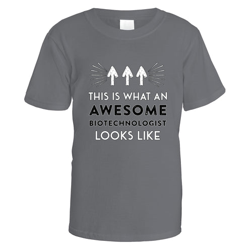 Awesome Biotechnologist T-Shirt - Small / Charcoal