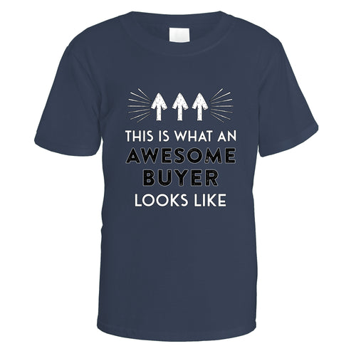 Awesome Buyer T-Shirt - Small / Navy