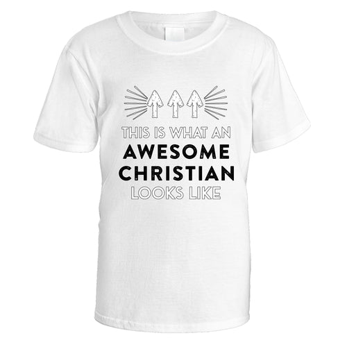 Awesome Christian T-Shirt - Medium / White