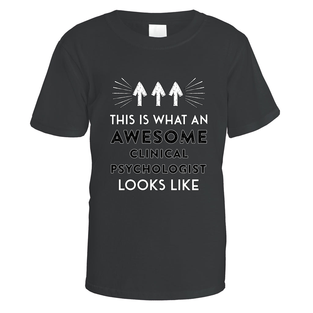 Awesome Clinical Psychologist T-Shirt - Medium / Black