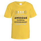 Awesome Clinical Psychologist T-Shirt
