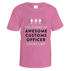 Awesome Customs Officer T-Shirt