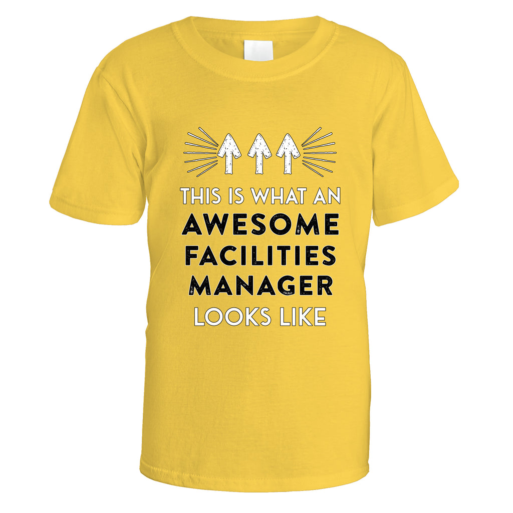 Awesome Facilities Manager T-Shirt - Small / Daisy