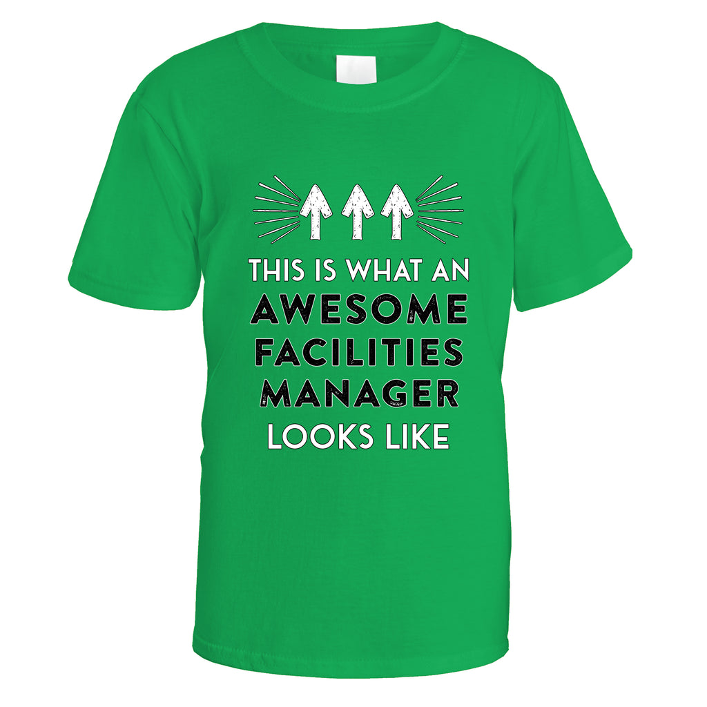Awesome Facilities Manager T-Shirt - Small / Irish Green