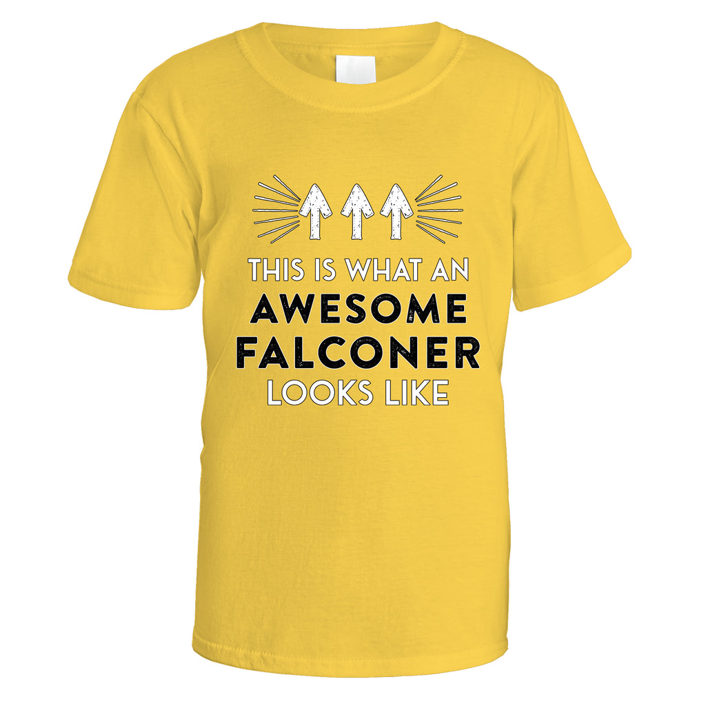 Awesome Falconer T-Shirt - Small / Daisy