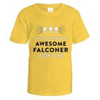 Awesome Falconer T-Shirt - Small / Daisy