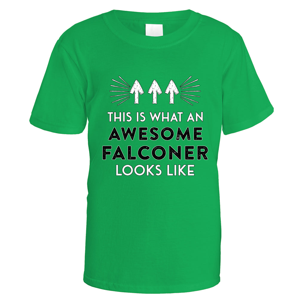 Awesome Falconer T-Shirt - Small / Irish Green