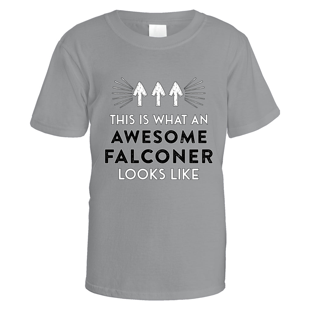 Awesome Falconer T-Shirt - Small / Sports Grey