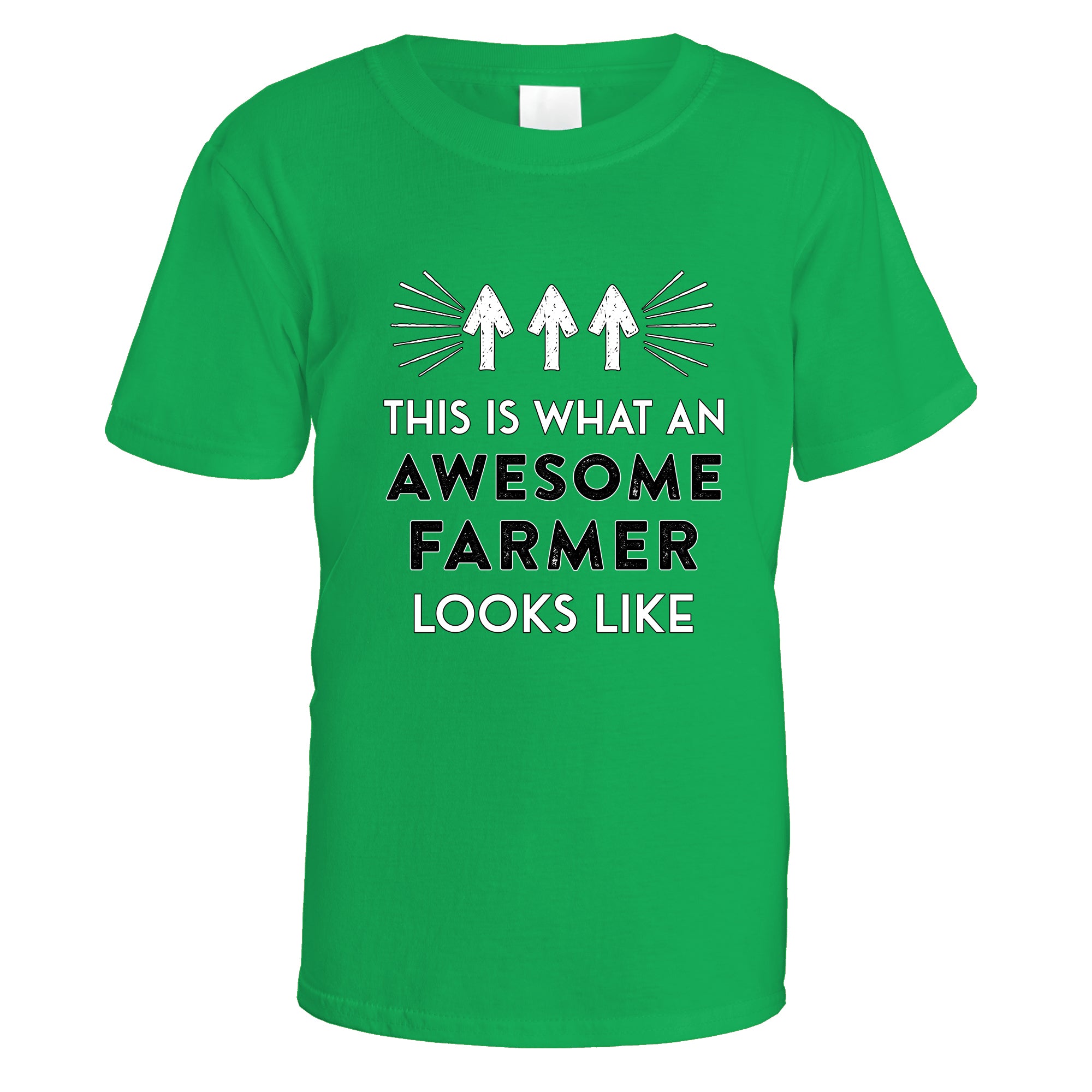 awesome-farmer-t-shirt - Irish Green