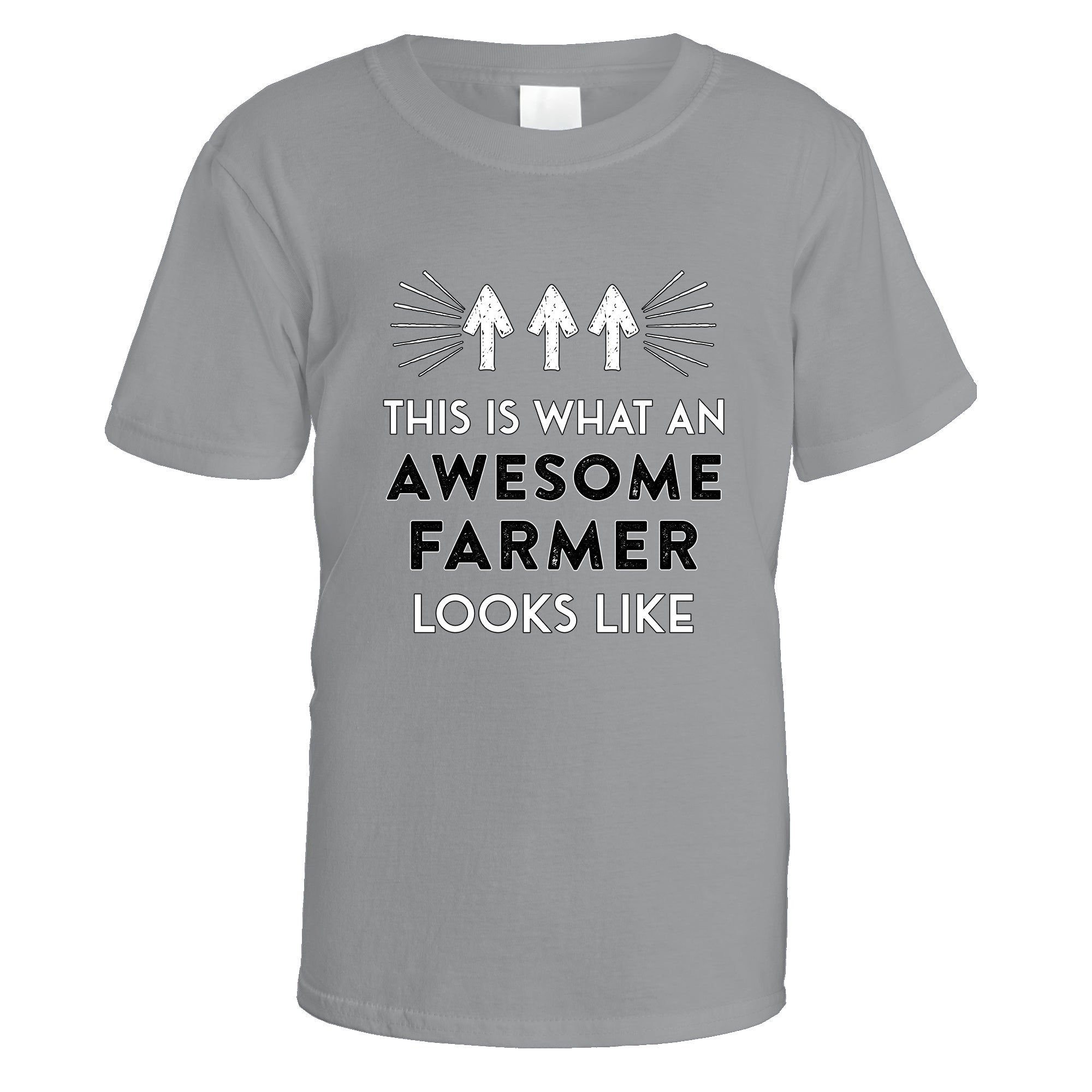 awesome-farmer-t-shirt - Sports Grey
