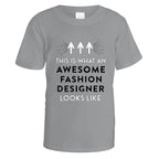 Awesome Fashion Designer T-Shirt - Small / Sports Grey