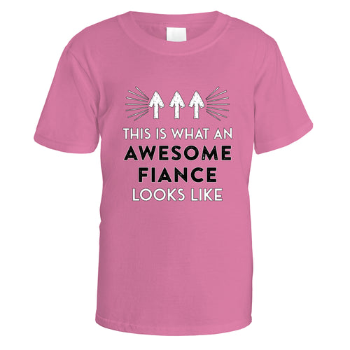Awesome Fiance T-Shirt - Small / Azalea