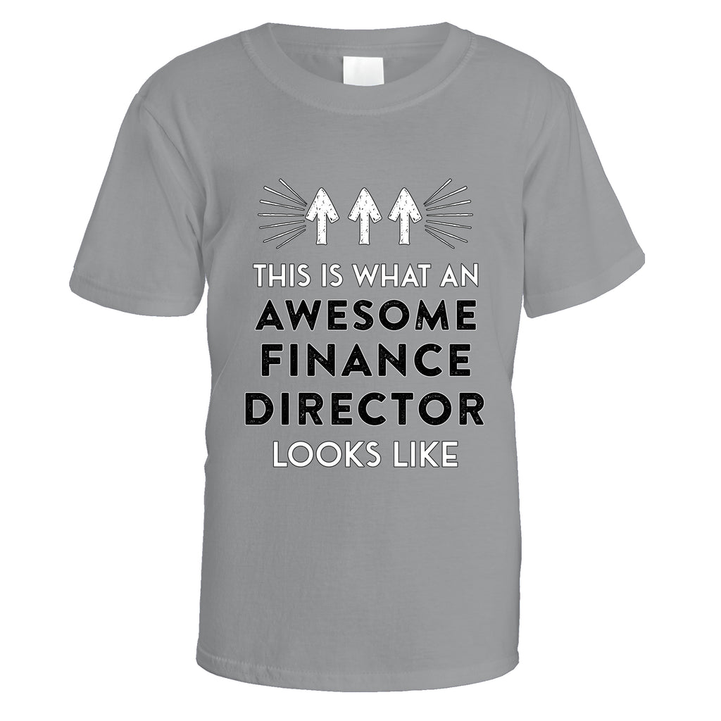 Awesome Finance Director T-Shirt - Small / Sports Grey
