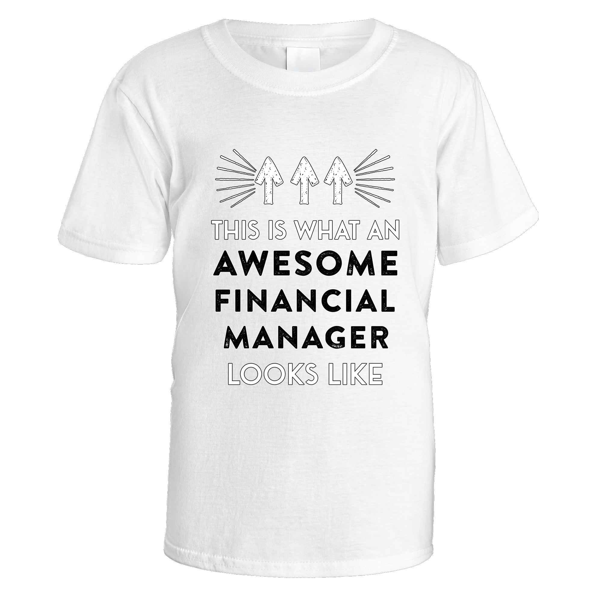 awesome-financial-manager-t-shirt - White