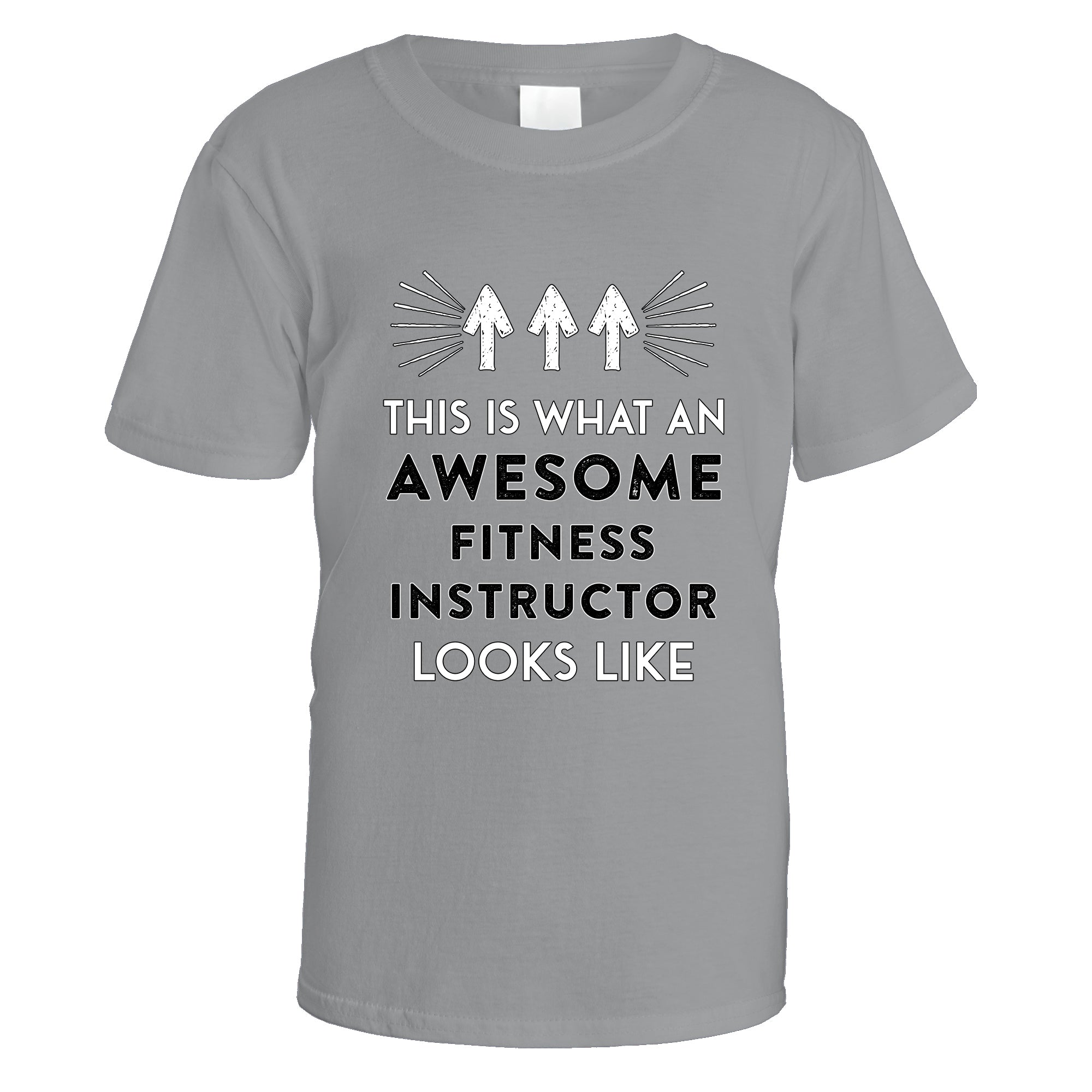 awesome-fitness-instructor-t-shirt - Sports Grey