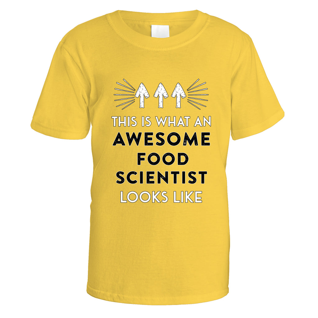 Awesome Food Scientist T-Shirt - Small / Daisy