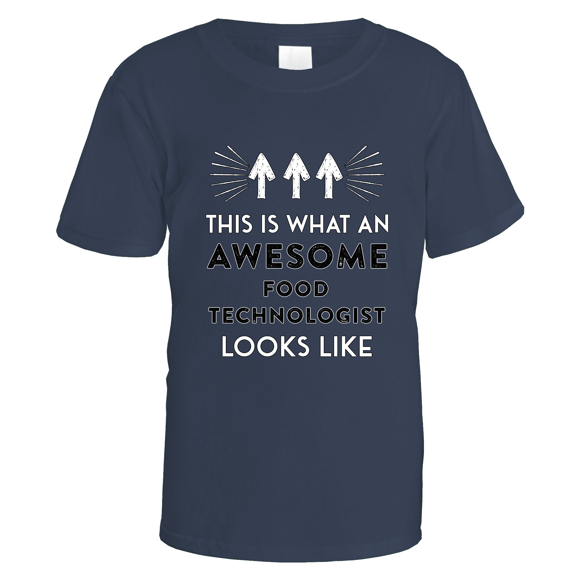 awesome-food-technologist-t-shirt - Navy