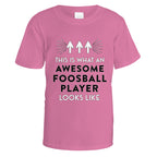 Awesome Foosball Player T-Shirt - Small / Azalea
