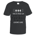 Awesome Foosball Player T-Shirt - Medium / Black