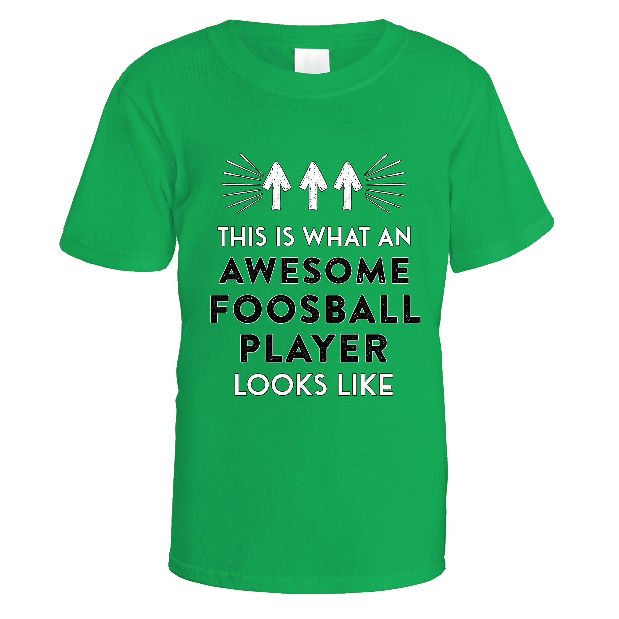 awesome-foosball-player-t-shirt - Irish Green