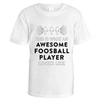 awesome-foosball-player-t-shirt - White