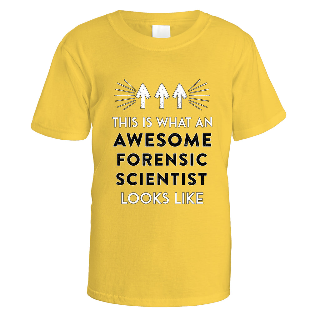 Awesome Forensic Scientist T-Shirt - Small / Daisy