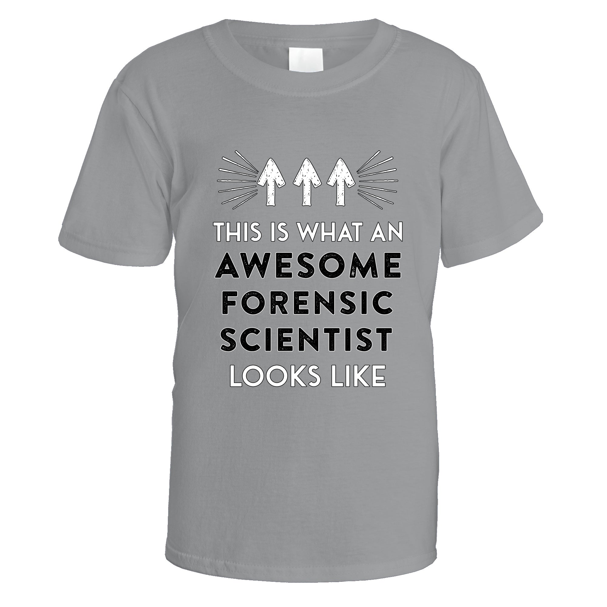 awesome-forensic-scientist-t-shirt - Sports Grey