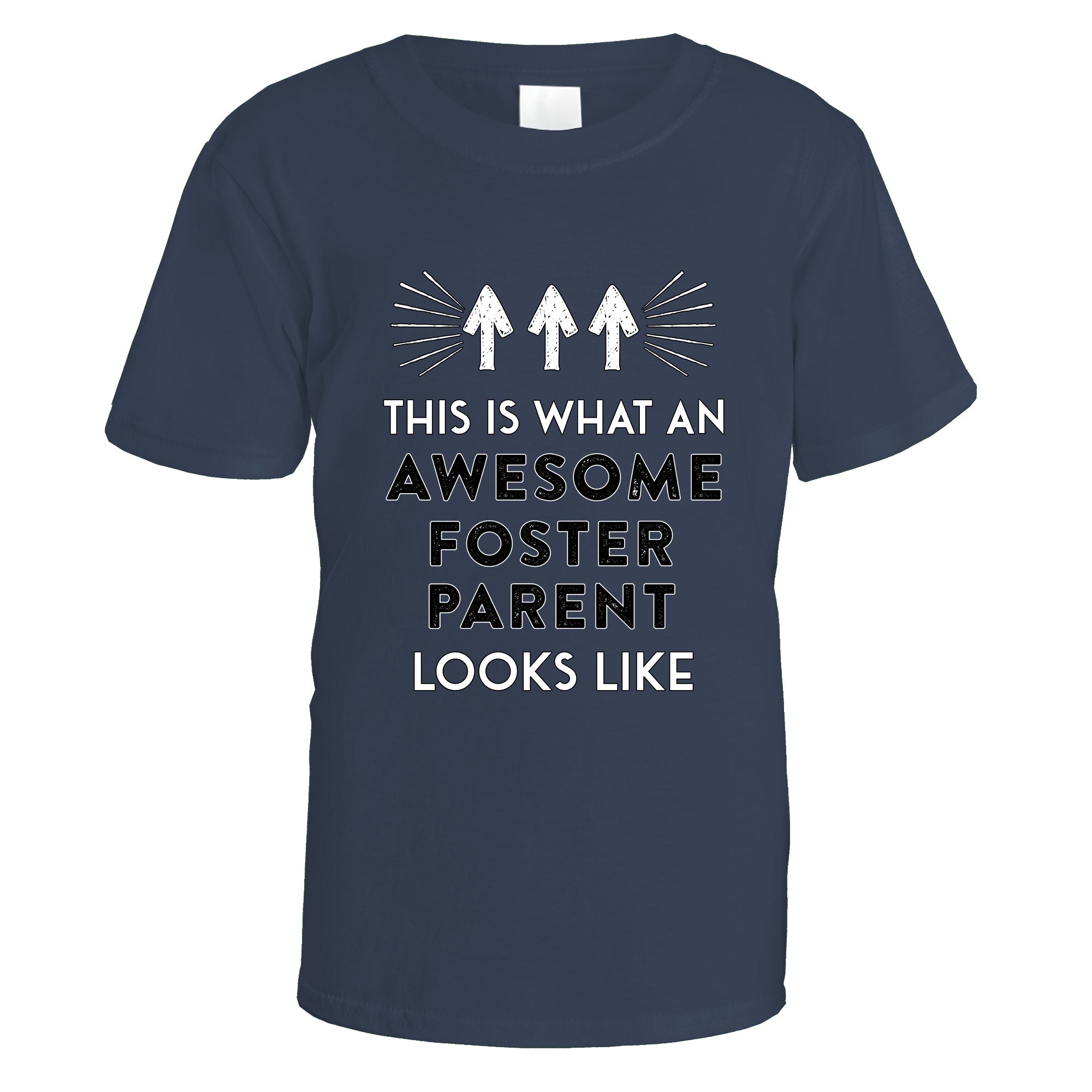 awesome-foster-parent-t-shirt - Navy
