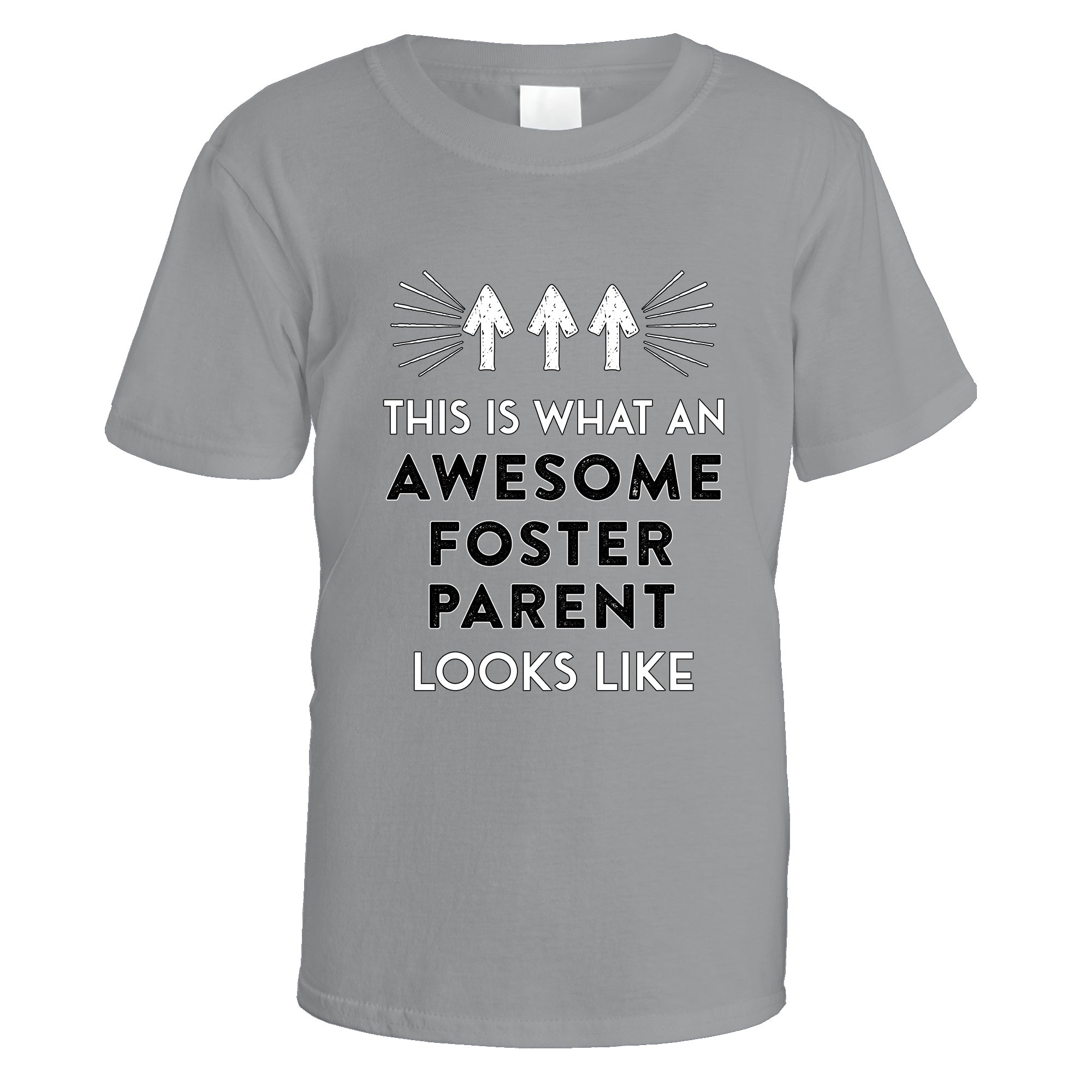 awesome-foster-parent-t-shirt - Sports Grey