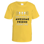 Awesome Friend T-Shirt - XX Large / Daisy