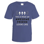 Awesome Friend T-Shirt - Small / Purple