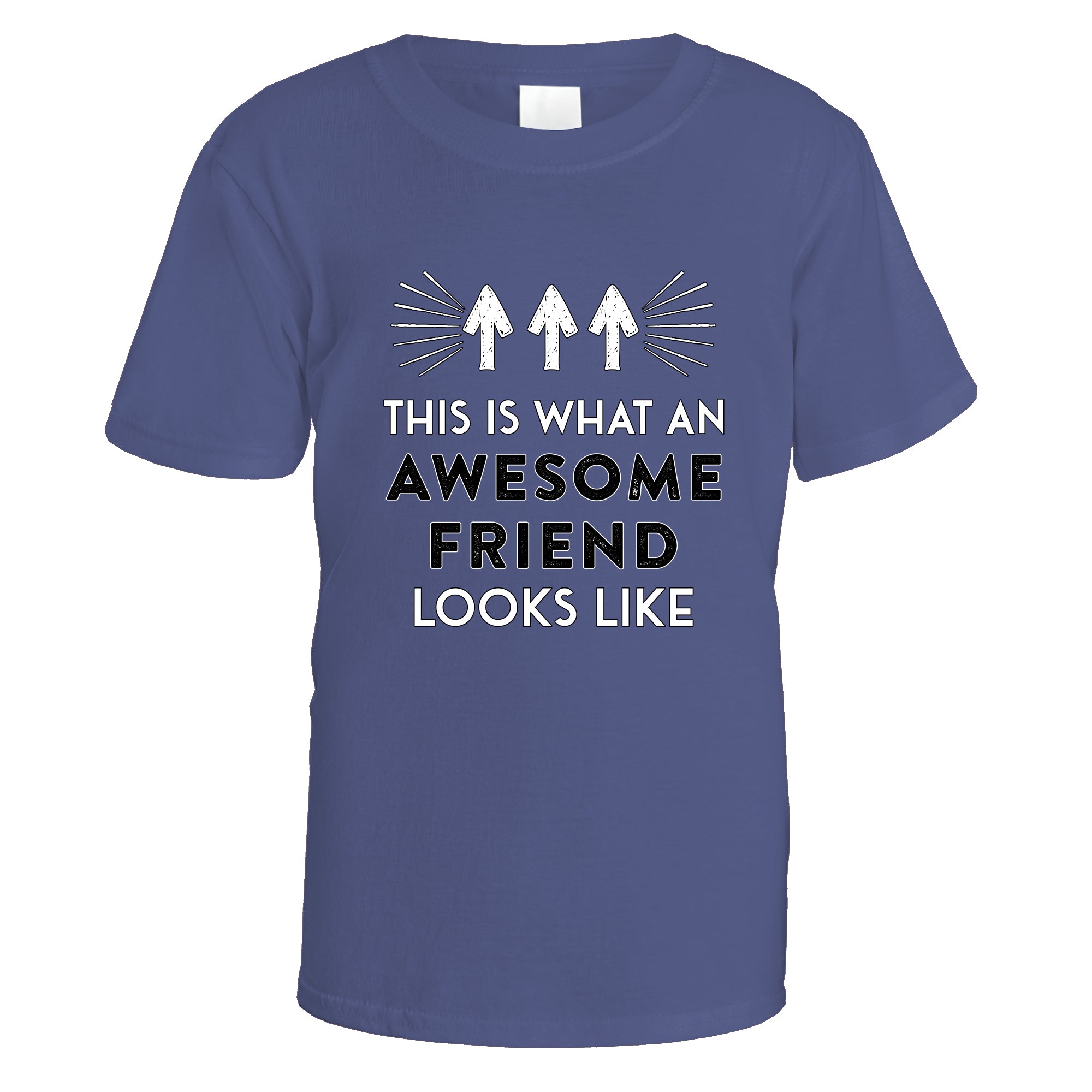 awesome-friend-t-shirt - Purple